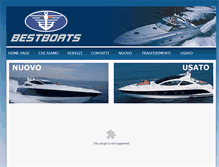 Tablet Screenshot of bestboats.it